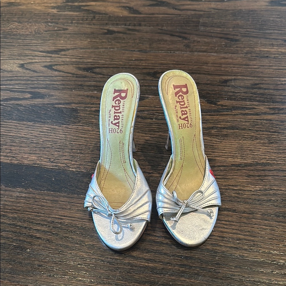 Replay Silver Women's Shoes